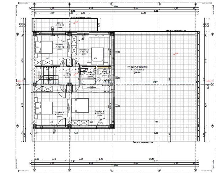 Casa moderna de inchiriat 5 camere cu teren si piscina Cisnadie - 3