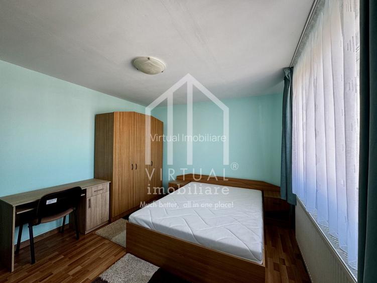 Apartament cu 3 camere, 100mp utili, balcoane, mobilat, Hipodrom IV - 14