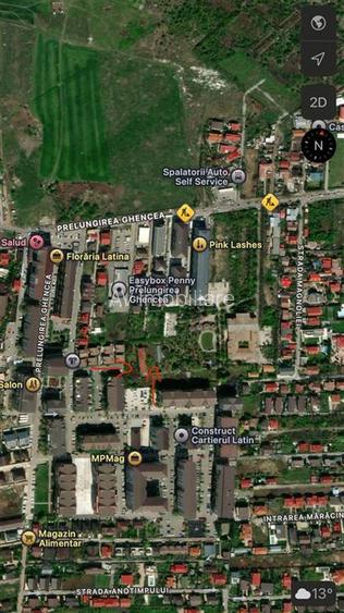 TEREN PRELUNGIREA GHENCEA -  CARTIERUL LATIN DRUMUL TABEREI COMISION 0% - 3