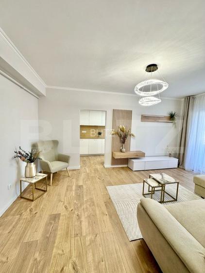 Apartament de lux, 2 camere, 55 mp, parcare, etaj intemediar, zona Terra - 4