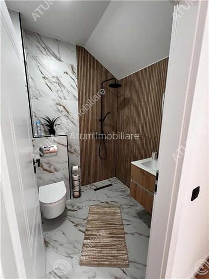 Penthouse 3 camere 2 bai parcare mobilat complet Turnisor Sibiu - 17