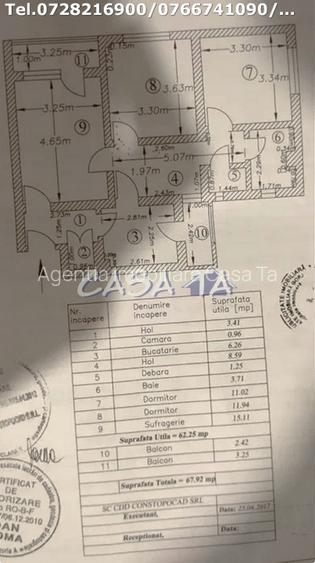 Apartament 3 camere, situat in Targu Jiu, Str. Nicolae Balcescu  - 4