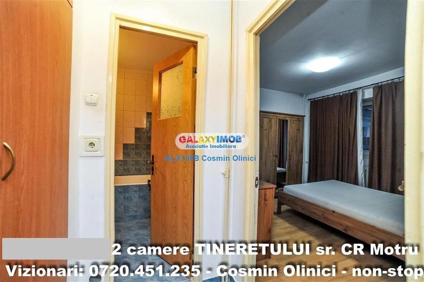 Vanzare 2 camere TINERETULUI, str. CR Motru, metrou - 13