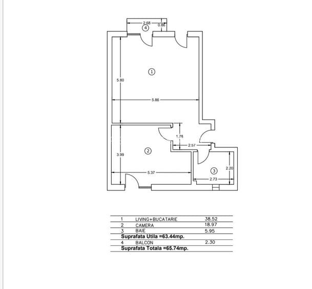 Doua camere, etaj 1/3, imobil nou 2023 - zona Colentina - 5