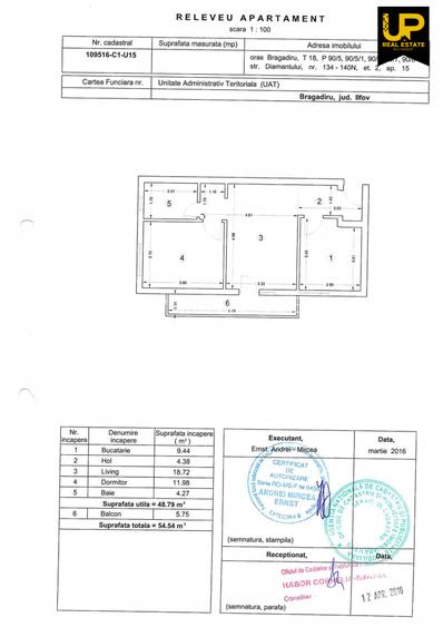 Apartament 2 camere Bragadiru Cristalului Diamantului bloc nou - 16