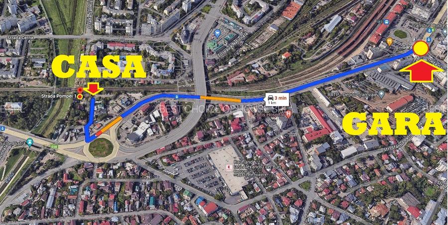 PODU DE PIATRA - OMV , CASA TIP DUPLEX ,1,5 km de Centru , 87000 euro - 4