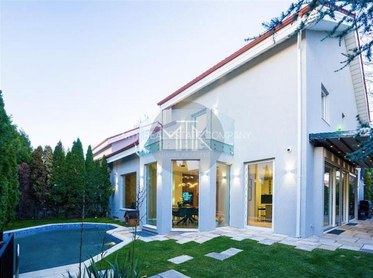 VILA DE LUX Smart Home cu piscina in Complex Exclusivist | 10 camere | Iancu Nic - 49