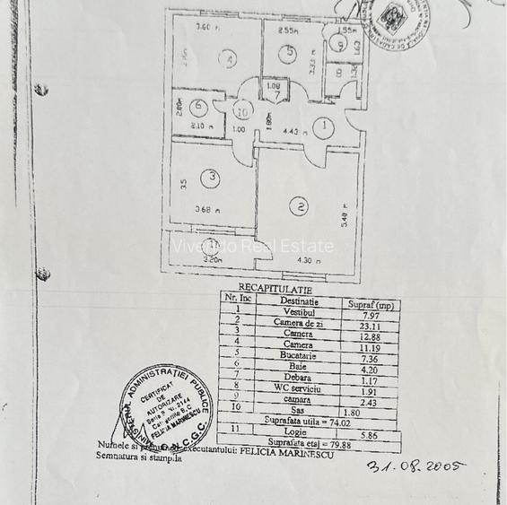 Apartament 3 camere Splaiul Unirii | Camera de Comert - 19