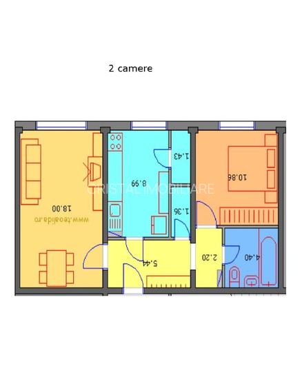 De vanzare Apartament 2 camere Gorjului - 9