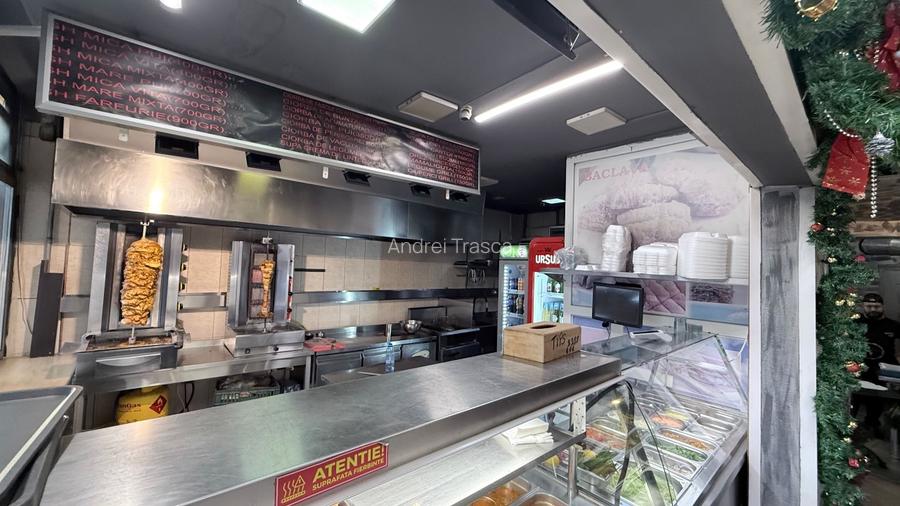 Spațiu comercial stradal de închiriat – Vad excelent, 50 mp + terasă 61 mp(opt)- - 2