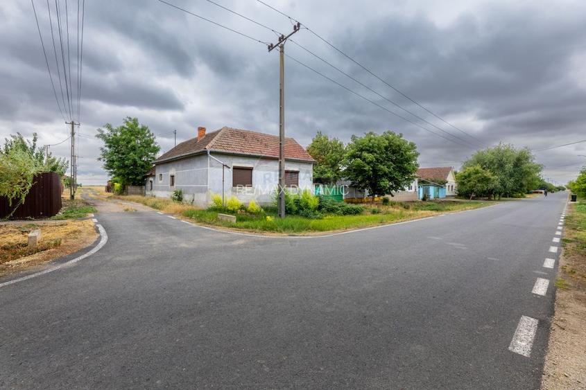 Casă cu 3 camere de vânzare, renovată la gri, teren 2100m Variașu Mare - 2