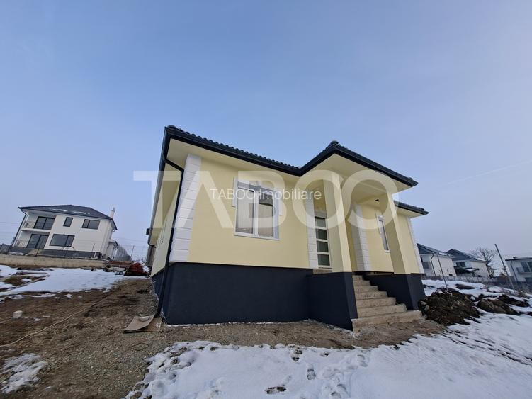 Casa individuala pe un singur nivel 4 camere teren 500 mp - 5