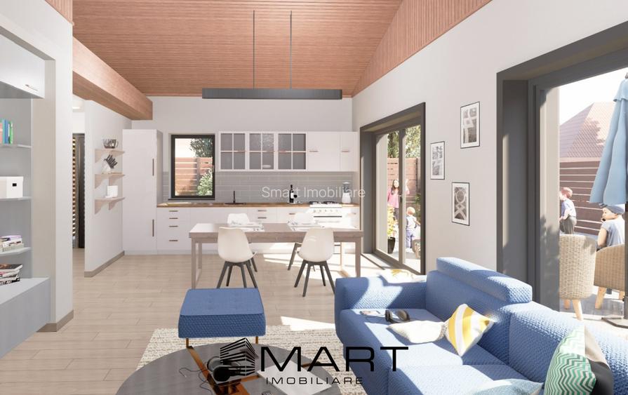 Casa moderna, parter, la cheie &acirc; in inima Tarlungenilor &acirc;˘ Teren 511 mp - 3