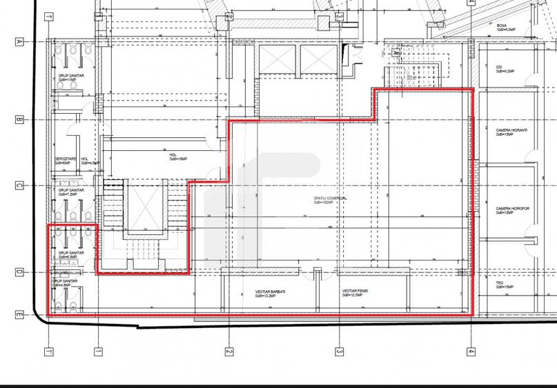 Spatii comerciale | 72-312 mp | Parter/Mezanin/Subsol | Barrio Residence Unirii - 11