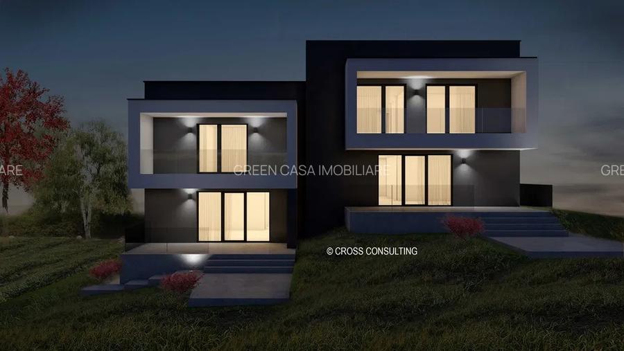 Casă alipită, Dezmir, semifinisată, 185 mp utili, teren 250 mp/unitate - 4