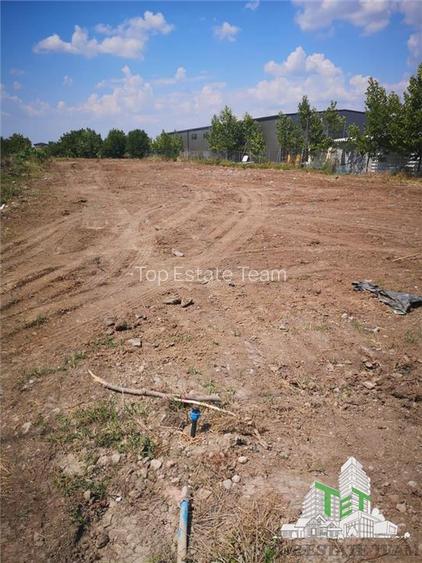 Teren 3096mp Otopeni - la asfalt, 27m deschidere - 3