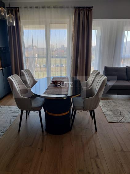Apartament mobilat si utilat, 56 mp utili, 2 balcoane, lift, la 5 minute de Vivo - 2