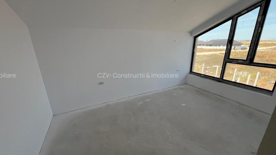 Vilă individuală cu 3 dormitoare și 2 băi | 100 mp utili | Domnești – Strada For - 12