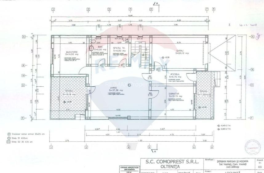 Casă P+1- Vasilați - 491 mp teren - posibiliate de extindere - 21