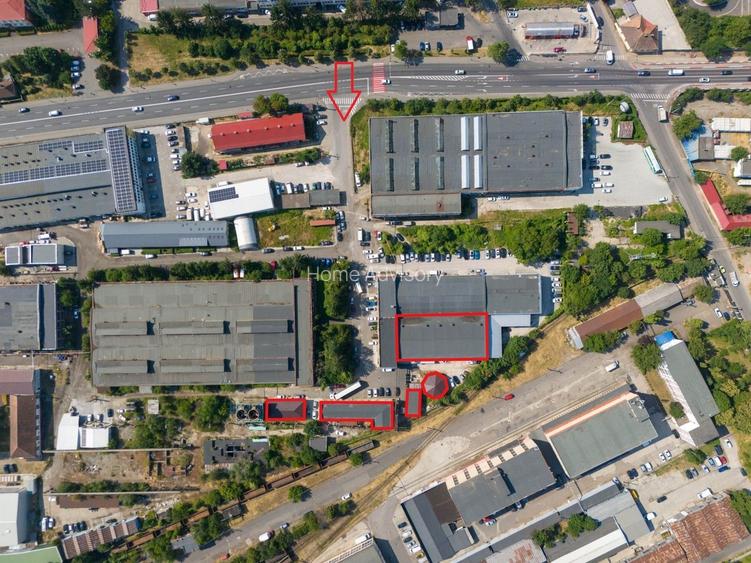 Hală+depozite+clădiri administrative, 4.139 m² teren, Uzina 2, Brasov - 11