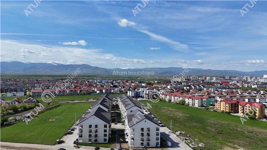 Garsoniera cu balcon si parcare de vanzare in Selimbar zona Brana - 14