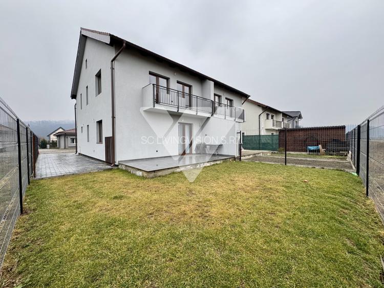 Casa moderna tip duplex 4 camere mobilata, teren 235 mp Talmaciu Sibiu - 16