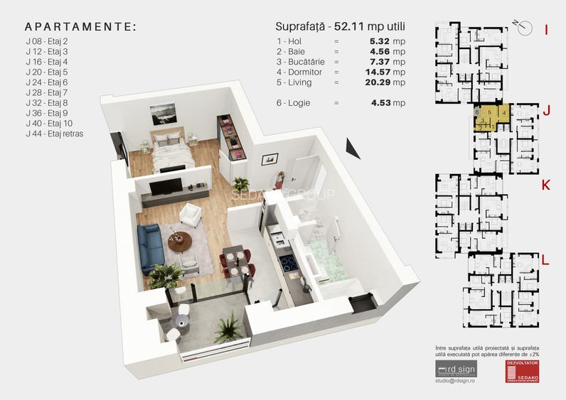 PRET CU TVA INCLUS/Sedako Group/Iris Armoniei/MARGINII  /   IMOBIL FINISAT - 32