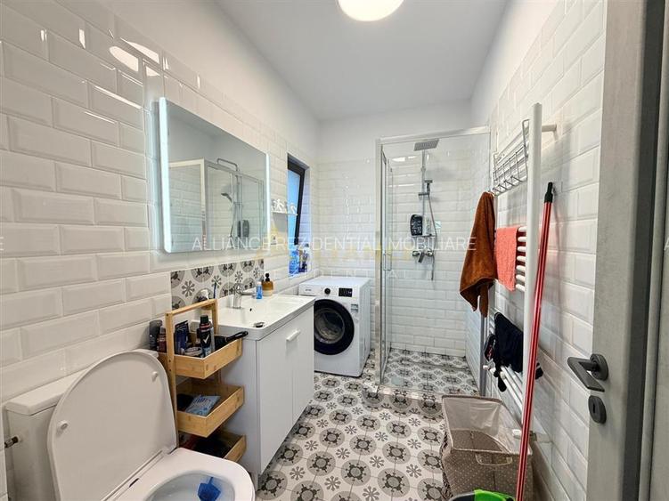 Duplex mobilat si utilat - 4 camere - 2 bai - 300 mp teren - 18