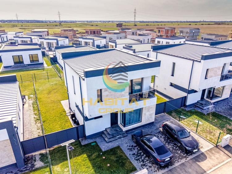 Vila 3 dormitoare | Teren 417 mp | Complex rezidential premium