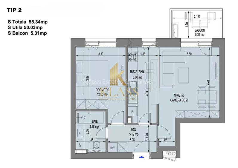 Apartement 2 camere Nusco Aviatiei rezidential sau birou - 9
