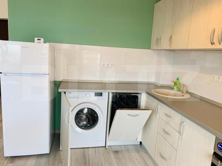 Apartament 1 Camera, 43 mp, Mobilat Modern, Piata Abator - 9