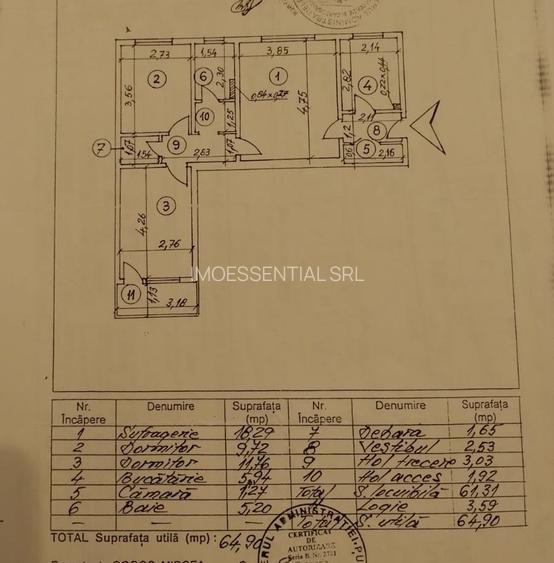 3 camere Drumul Taberei metriou Orizont zona Afi Cotroceni - 8