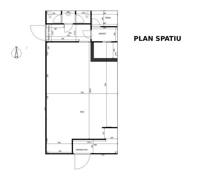 COMISION 0% Spatiu comercial de inchiriat in zona Mosnita la intrare - 2