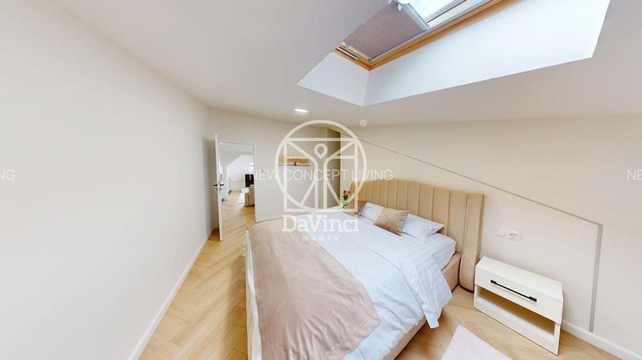 - Penthouse 5 camere - 3 bai - 131.17 mp utili - mobilat si utilat - 18