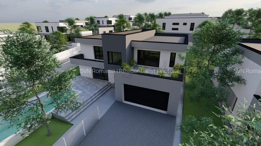 REV2002486 Vila superba 5 camere cu piscina zona Corbeanca - 2