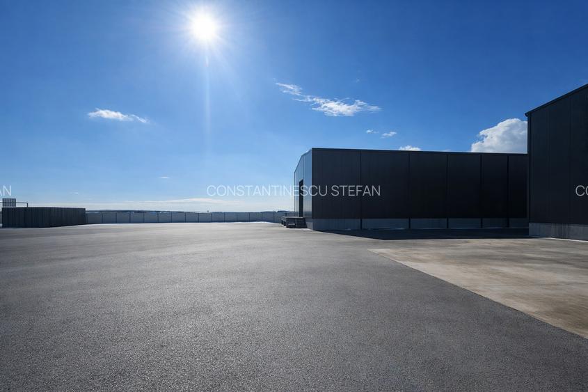Hală 600 mp + teren 2500 mp, lângă centură, rampă TIR - 2