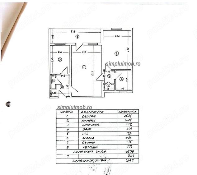 Metrou Piata Sudului - 2 Camere 54mp Bd. Alexandru Obregia - 1