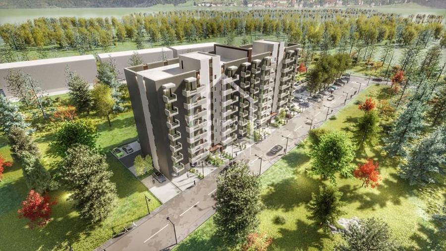 Apartament cu 3 camere - balcon cu spatiu depozitare - 60.6 mp utili - 10