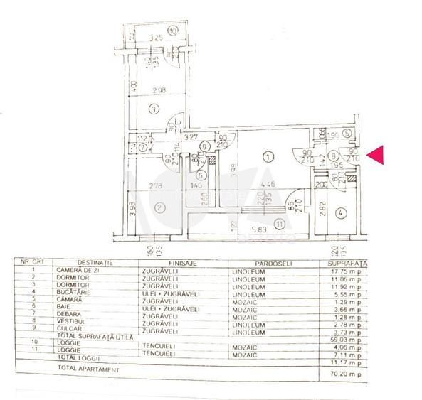 De vânzare: apartament 3 camere - Lujerului - 2 min de metrou - 18