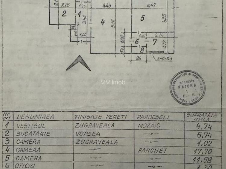 Apartament cu 2 camere/ Bd Ion Mihalache/ Metrou 1 Mai - 1