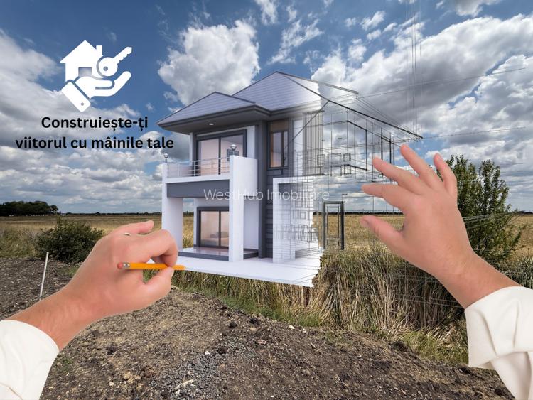 Teren Intravilan 976 mp, regim S+P+2E, utilat -  Torontalului - 2