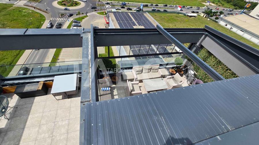Penthouse de lux cu vedere panoramica spre munti Sibiu - 8