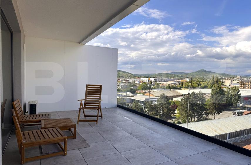 PENTHOUSE Exclusivist, mobilat, 3 camere, 2 terase panoramice, zona Liberatii