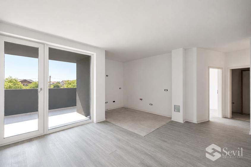 Sunbelt by Sevil | 2 camere | 52,65 mp | 10,90 mp terasă | Parcare subterană