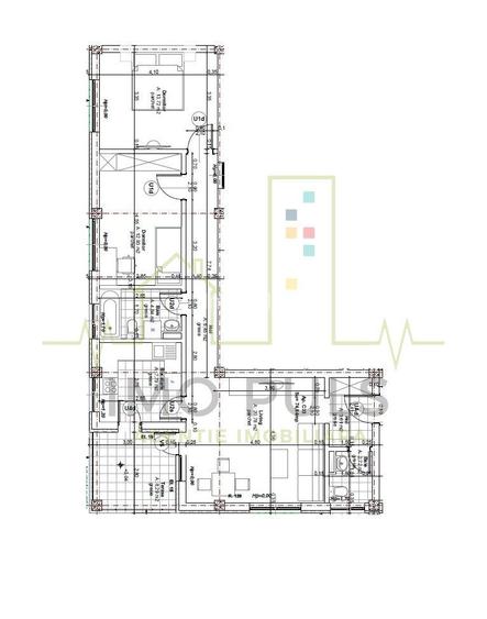 3 Camere. Lipovei. Bloc nou. Et. 1. Bucatarie separata. 2 Bai - 1