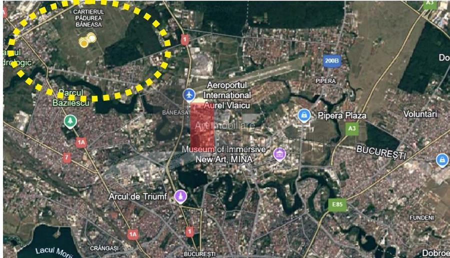 Teren  cartier Padurea Baneasa - 3