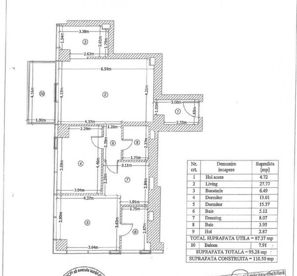 Apartament 3 Camere One Mircea Eliade | 2 Bai | Balcon | Partial mobilat - 13