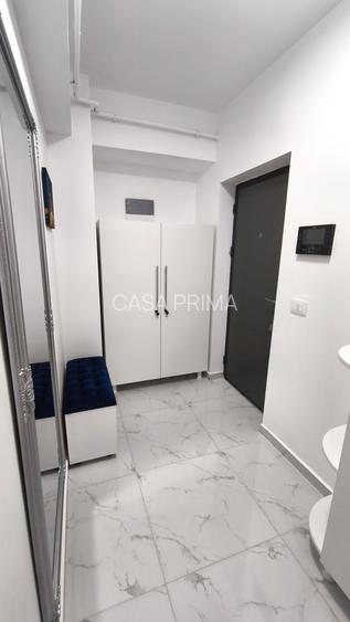 Apartament 1 camera mobilat, etaj 1, bloc NOU, statie autobuz CUG - VA - 9