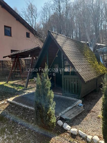 Spre vanzare cabana+ teren intravilan 1050mp pretabil casa de vacanta/locuinta - 7