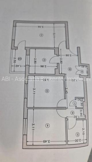 Dristor/Mihai Bravu ap 3camere,cf1,bloc 1980,155.000euro - 5